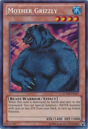 Mother Grizzly | Legendary Collection 3: Yugi's World Mega Pack | LCYW-EN237 | Secret Rare