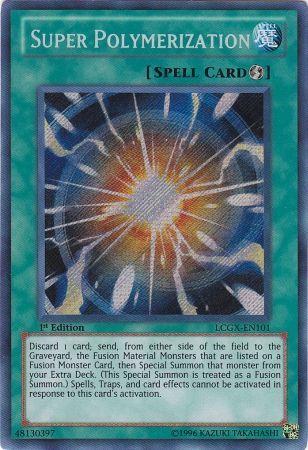 Super Polymerization | Legendary Collection 2: The Duel Academy Years Mega Pack | LCGX-EN101 | Secret Rare | 1st