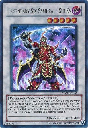 Legendary Six Samurai - Shi En | Storm of Ragnarok | STOR-EN041 | Ultra Rare