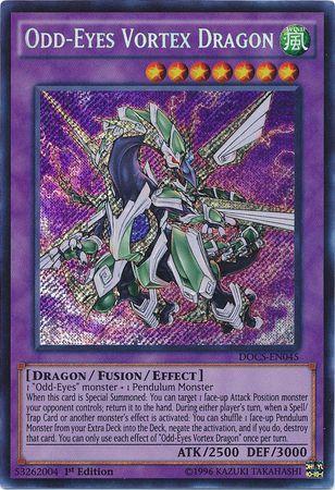 Odd-Eyes Vortex Dragon | Dimension of Chaos | DOCS-EN045 | Secret Rare | 1st
