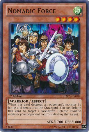 Nomadic Force | Galactic Overlord | GAOV-EN040 | Short Print | 1st