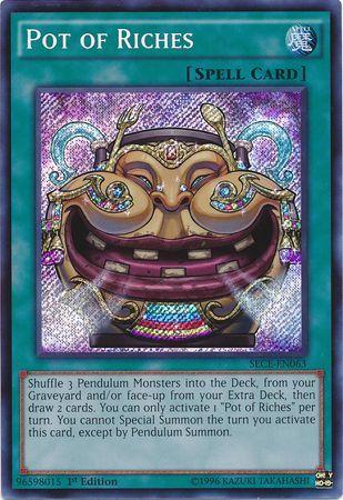 Pot of Riches | Secrets of Eternity | SECE-EN063 | Secret Rare | 1st
