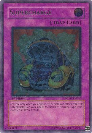 Supercharge | Power of the Duelist | POTD-EN056 | Ultimate Rare | 1st