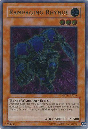 Rampaging Rhynos | Cyberdark Impact | CDIP-EN031 | Ultimate Rare