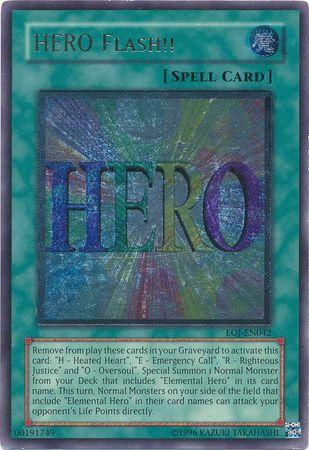 Hero Flash!! | Enemy of Justice | EOJ-EN042 | Ultimate Rare