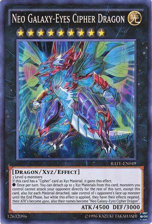 Neo Galaxy-Eyes Cipher Dragon | Raging Tempest | RATE-EN049 | Super Rare