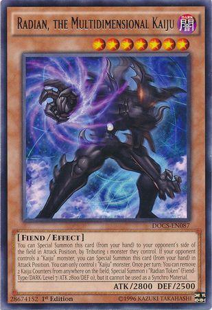 Radian, the Multidimensional Kaiju | Dimension of Chaos | DOCS-EN087 | Rare | 1st