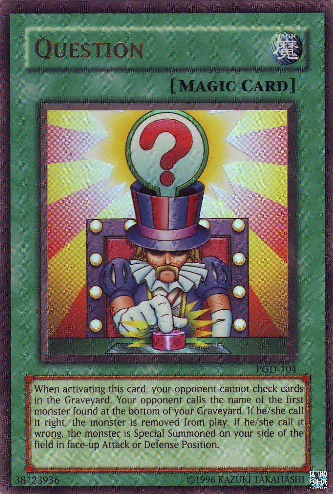 Question | Pharaonic Guardian | PGD-104 | Ultra Rare