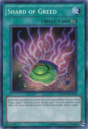 Shard of Greed | Photon Shockwave | PHSW-EN057 | Secret Rare