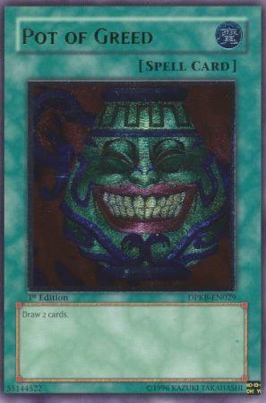 Pot of Greed | Duelist Pack: Kaiba | DPKB-EN029 | Ultimate Rare | 1st
