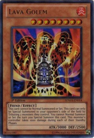 Lava Golem | Structure Deck: Marik (TCG) | SDMA-EN014 | Ultra Rare | 1st