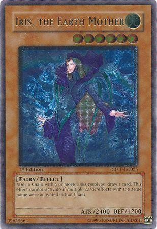 Iris, the Earth Mother | Cyberdark Impact | CDIP-EN025 | Ultimate Rare | 1st