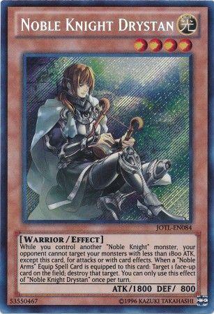 Noble Knight Drystan | Judgment of the Light | JOTL-EN084 | Secret Rare