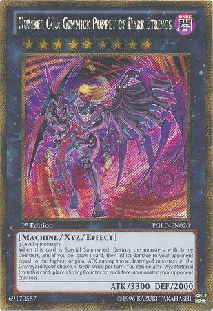 Number C40: Gimmick Puppet of Dark Strings | Premium Gold | PGLD-EN020 | Gold Secret Rare | 1st