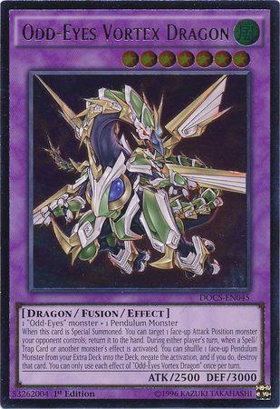 Odd-Eyes Vortex Dragon | Dimension of Chaos | DOCS-EN045 | Ultimate Rare | 1st