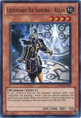 Legendary Six Samurai - Kizan | Storm of Ragnarok | STOR-EN020 | Super Rare