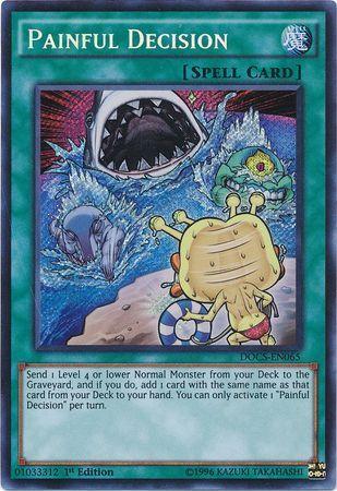 Painful Decision | Dimension of Chaos | DOCS-EN065 | Secret Rare | 1st