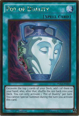 Pot of Duality | Premium Gold: Return of the Bling | PGL2-EN055 | Gold Rare | 1st