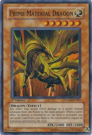 Prime Material Dragon | Phantom Darkness | PTDN-EN087 | Super Rare | 1st