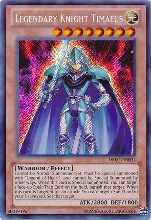 Legendary Knight Timaeus | Dragons of Legend | DRLG-EN001 | Secret Rare