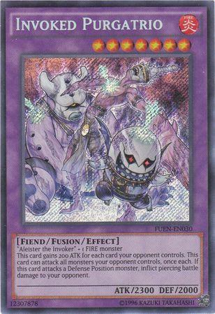 Invoked Purgatrio | Fusion Enforcers | FUEN-EN030 | Secret Rare