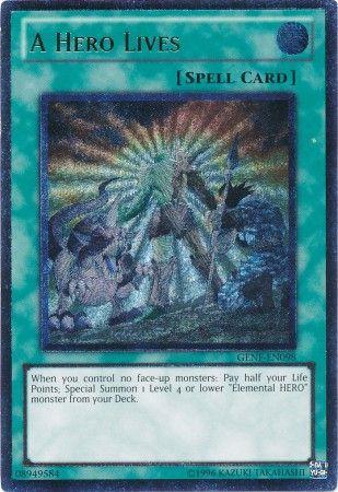 A Hero Lives | Generation Force | GENF-EN098 | Ultimate Rare