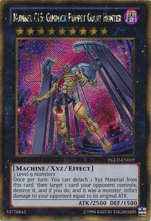 Number C15: Gimmick Puppet Giant Hunter | Premium Gold | PGLD-EN019 | Gold Secret Rare