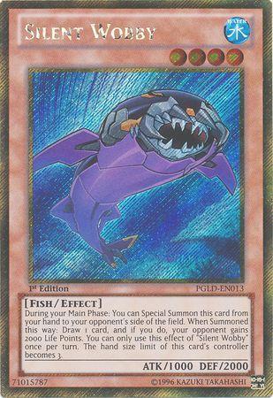 Silent Wobby | Premium Gold | PGLD-EN013 | Gold Secret Rare | 1st