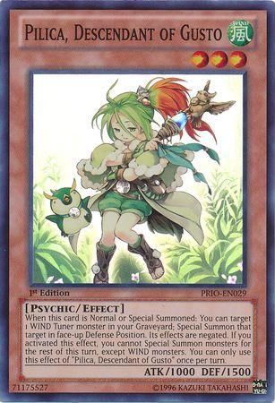 Pilica, Descendant of Gusto | Primal Origin | PRIO-EN029 | Super Rare | 1st