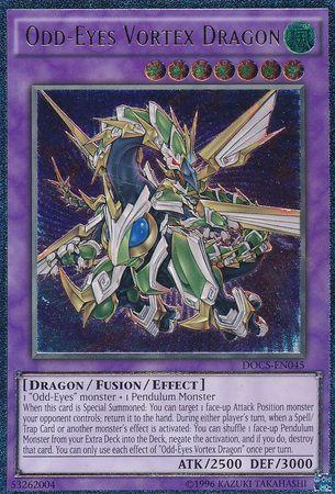 Odd-Eyes Vortex Dragon | Dimension of Chaos | DOCS-EN045 | Ultimate Rare