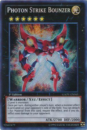 Photon Strike Bounzer | Galactic Overlord | GAOV-EN043 | Secret Rare | 1st