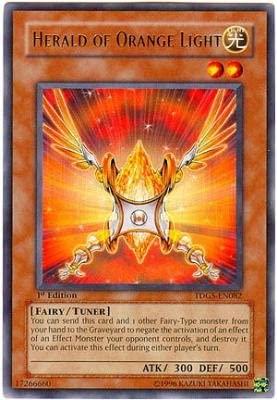 Herald of Orange Light | The Duelist Genesis | TDGS-EN082 | Rare | 1st