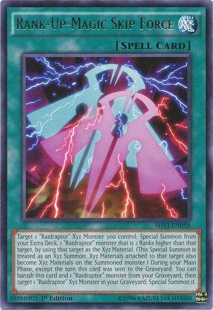 Rank-Up-Magic Skip Force | Shining Victories | SHVI-EN058 | Rare | 1st