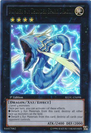 Number 91: Thunder Spark Dragon | Return of the Duelist | REDU-EN098 | Ultra Rare | 1st