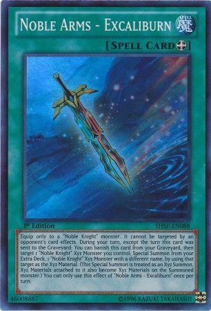 Noble Arms - Excaliburn | Shadow Specters | SHSP-EN088 | Super Rare | 1st