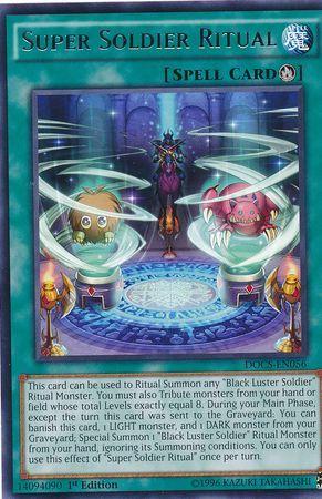 Super Soldier Ritual | Dimension of Chaos | DOCS-EN056 | Rare | 1st