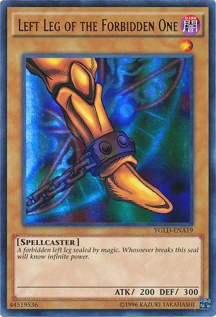 Left Leg of the Forbidden One | Yugi's Legendary Decks | YGLD-ENA19 | Ultra Rare