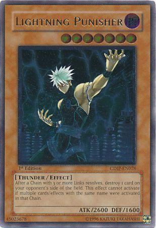 Lightning Punisher | Cyberdark Impact | CDIP-EN026 | Ultimate Rare | 1st