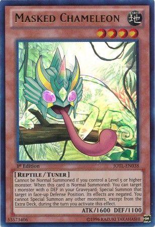 Masked Chameleon | Judgment of the Light | JOTL-EN038 | Ultra Rare | 1st