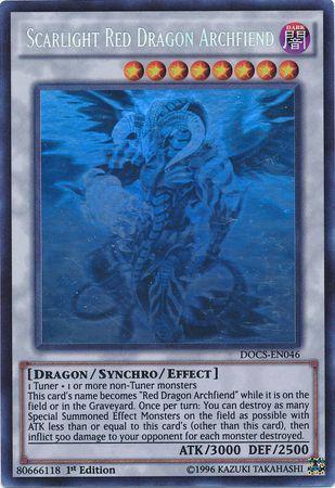 Scarlight Red Dragon Archfiend | Dimension of Chaos | DOCS-EN046 | none | 1st