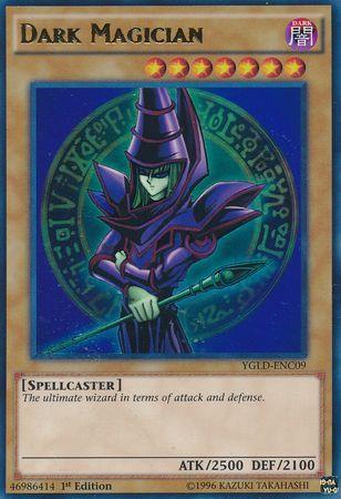 Dark Magician | Yugi's Legendary Decks | YGLD-ENC09 | Ultra Rare | 1st