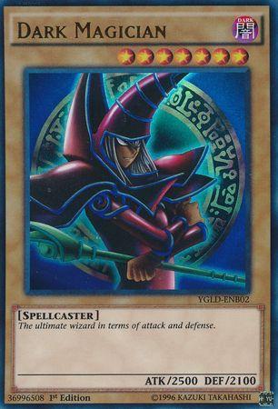 Dark Magician | Yugi's Legendary Decks | YGLD-ENB02 | Ultra Rare | 1st