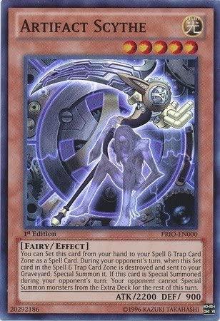 Artifact Scythe | Primal Origin | PRIO-EN000 | Super Rare | 1st