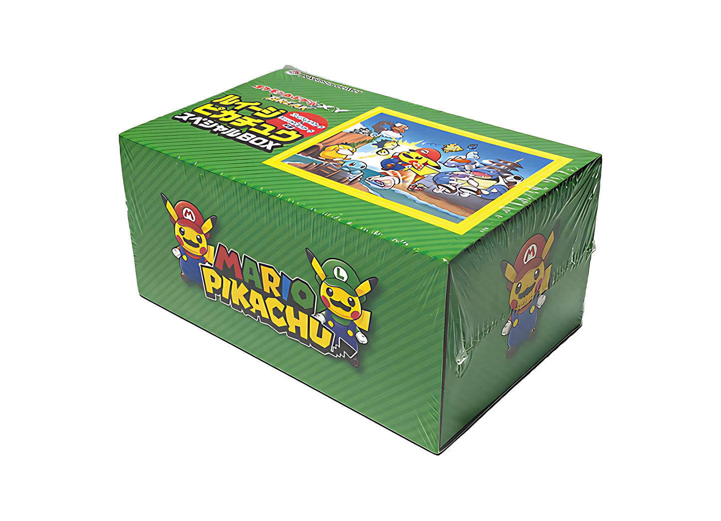 Luigi Pikachu Special Box (296/XY-P) Sealed – Japanese Pokémon TCG Collector's Exclusive