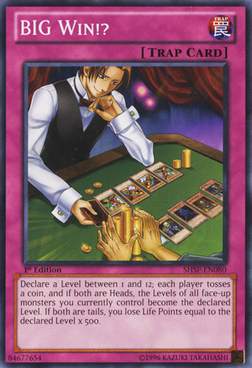 BIG Win!? | Shadow Specters | SHSP-EN080 | Short Print