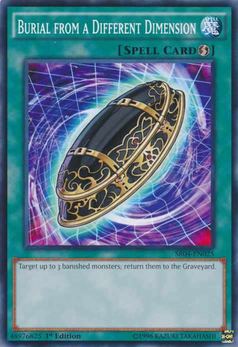Burial from a Different Dimension | Duelist Pack: Jaden Yuki 2 | DP03-EN026 | Ultra Rare