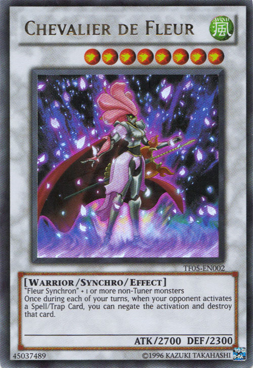 Chevalier de Fleur | Yu-Gi-Oh! 5D's Tag Force 5 promotional cards (NA) | TF05-EN002 | Ultra Rare
