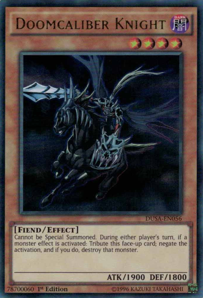 Doomcaliber Knight | Turbo Pack: Booster One | TU01-EN001 | Ultra Rare