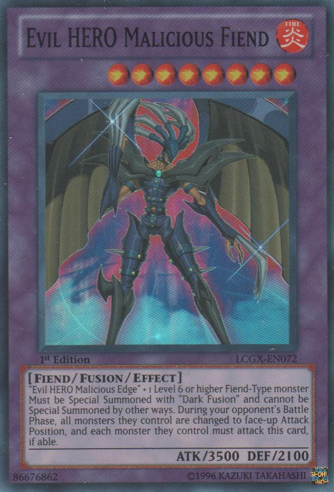 Evil HERO Malicious Fiend | Duelist Pack: Jaden Yuki 3 | DP06-EN013 | Ultra Rare