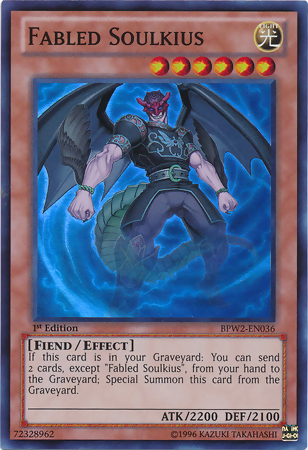 Fabled Soulkius | Hidden Arsenal 3 | HA03-EN004 | Secret Rare